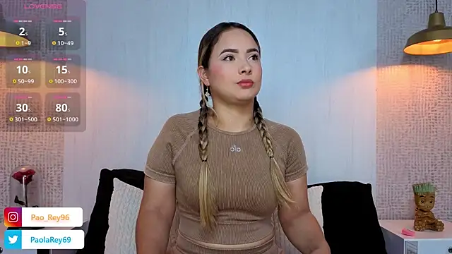 paolarey online show from March 3, 9:31 pm