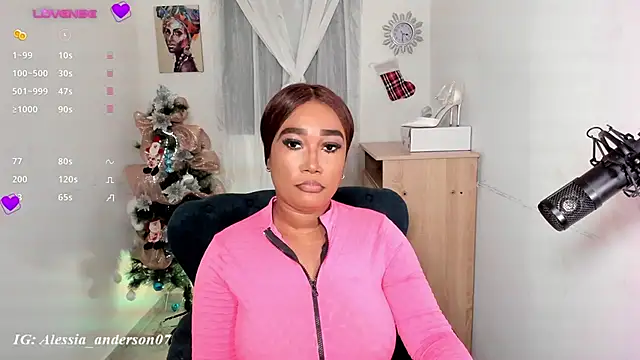 Snapshot of alessia_anderson chatting on December 5, 8:33 am alessia anderson online show from December 5, 8:33 am