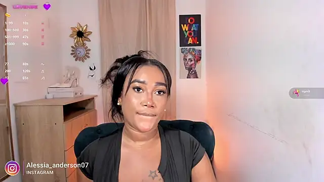 Snapshot of alessia_anderson chatting on March 5, 6:01 am alessia anderson online show from March 5, 6:01 am