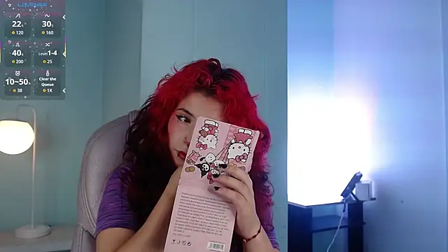 Snapshot of Lilyred_ chatting on July 24, 3:37 am Lilyred online show from July 24, 3:37 am