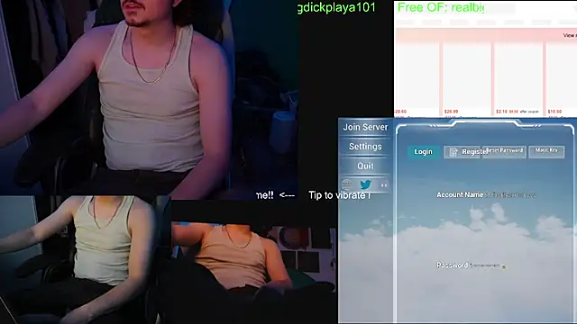 Snapshot of BigDickPlaya101 chatting on June 11, 7:17 am BigDickPlaya101 online show from June 11, 7:17 am