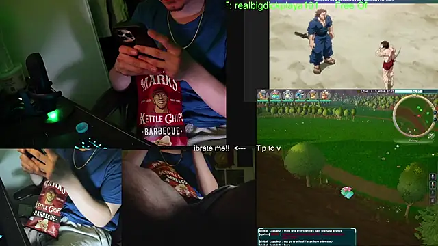 Snapshot of BigDickPlaya101 chatting on June 25, 7:35 am BigDickPlaya101 online show from June 25, 7:35 am