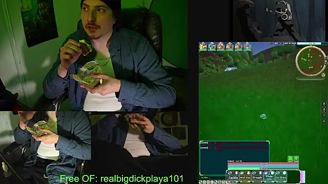 Snapshot of BigDickPlaya101 chatting on July 1, 6:37 am BigDickPlaya101 online show from July 1, 6:37 am