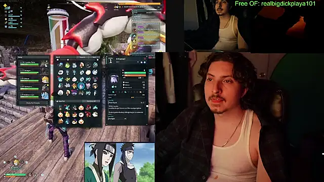 Snapshot of BigDickPlaya101 chatting on July 24, 8:56 am BigDickPlaya101 online show from July 24, 8:56 am