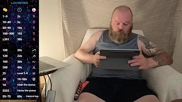 Snapshot of TeddyBearBrian chatting on July 25, 3:48 am TeddyBearBrian online show from July 25, 3:48 am