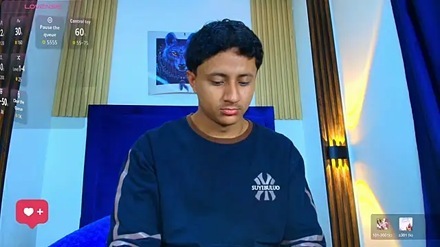 Snapshot of Thiago_Nova chatting on July 9, 3:32 am Thiago Nova online show from July 9, 3:32 am