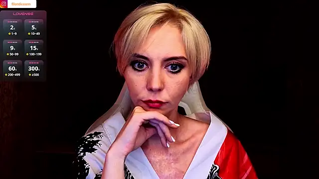 Blondice ann online show from July 9, 8:35 pm