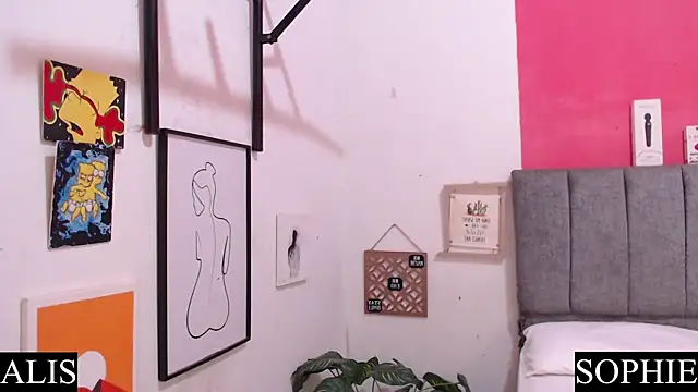 Snapshot of Sophie_And_Alis chatting on February 19, 10:45 am Sophie And Alis online show from February 19, 10:45 am