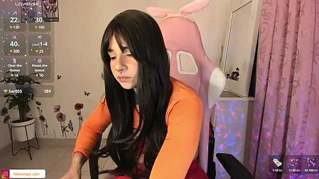 Fallengangel online show from February 6, 2:22 am