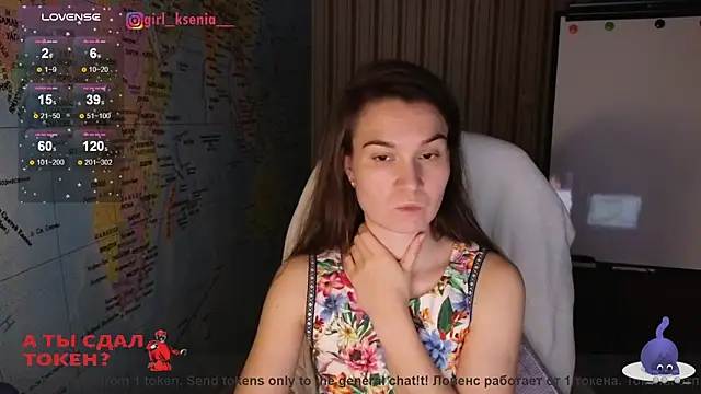 Girl Ksenia online show from March 5, 8:21 pm