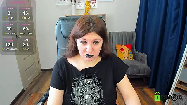 Black Black Rose online show from November 8, 8:40 pm