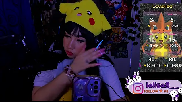 lalisa8 online show from March 18, 8:03 am