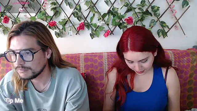 Snapshot of Jack_Emily1 chatting on February 10, 8:57 pm Jack Emily1 online show from February 10, 8:57 pm