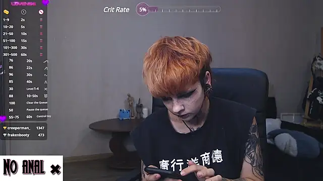 Snapshot of Dark__Elf chatting on January 5, 10:50 pm Dark Elf online show from January 5, 10:50 pm