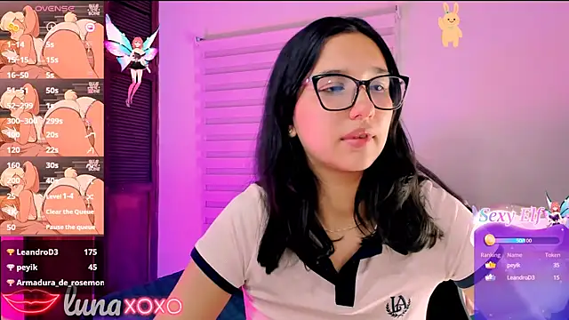 Snapshot of Luniverse chatting on March 8, 3:06 am Luniverse online show from March 8, 3:06 am