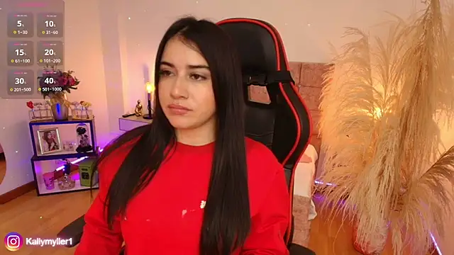 Snapshot of KallyMyller1 chatting on January 7, 7:17 pm KallyMyller1 online show from January 7, 7:17 pm