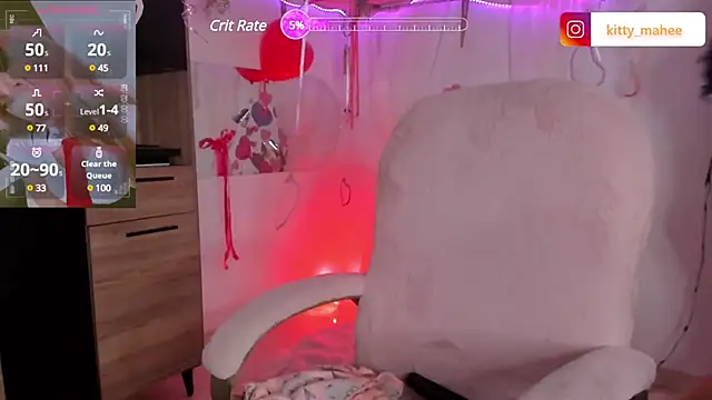 Snapshot of YourKatt chatting on February 15, 1:53 am YourKatt online show from February 15, 1:53 am