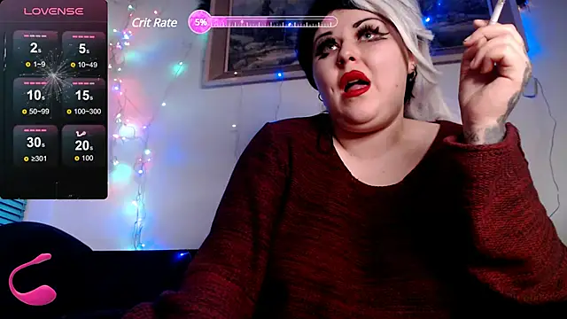 Snapshot of Psychobitch7 chatting on January 7, 10:30 pm Psychobitch7 online show from January 7, 10:30 pm