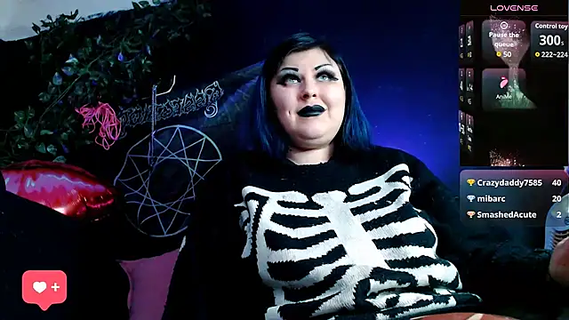 Psychobitch7 online show from February 5, 9:52 pm