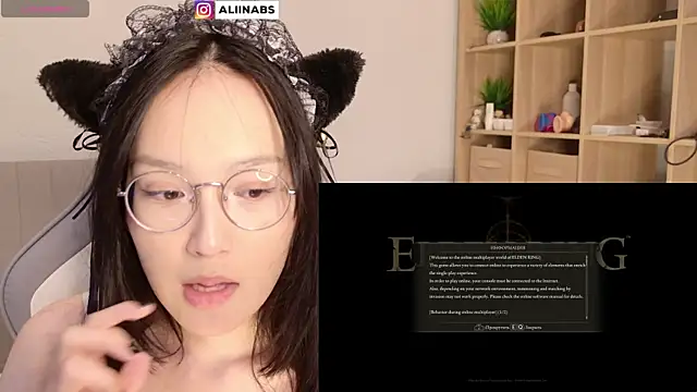 aliiiiiina online show from January 20, 12:15 am