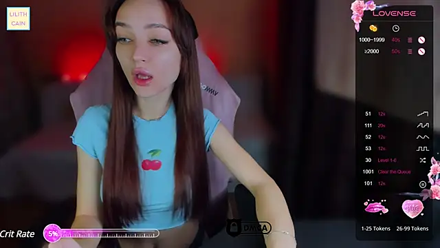 Snapshot of Lilith_Cain chatting on January 13, 6:16 am Lilith Cain online show from January 13, 6:16 am