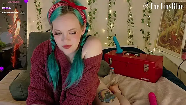 thetinyblue online show from February 20, 7:41 pm