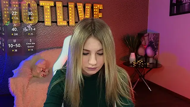 Snapshot of Marybarbia chatting on February 19, 8:33 am Marybarbia online show from February 19, 8:33 am