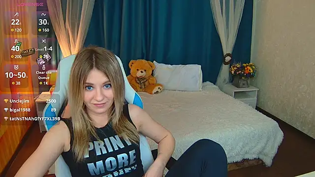 Snapshot of Marybarbia chatting on February 20, 3:30 pm Marybarbia online show from February 20, 3:30 pm