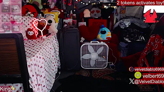 VelvetDiablo online show from February 5, 1:21 am