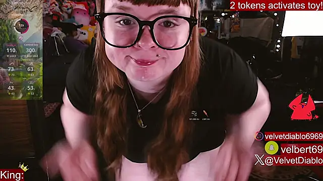 VelvetDiablo online show from March 25, 12:05 am