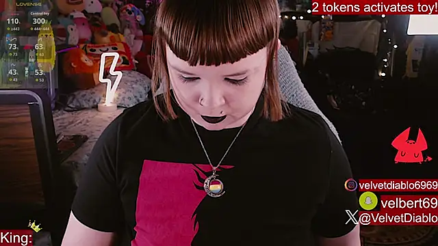 VelvetDiablo online show from April 14, 12:27 am