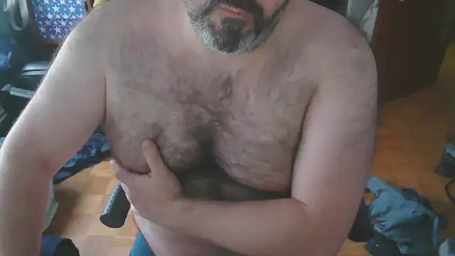 mikeyhotbear online show from January 3, 3:55 pm