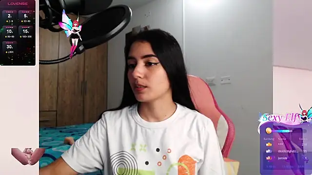 Snapshot of Danae_999 chatting on February 5, 2:08 am Danae 999 online show from February 5, 2:08 am