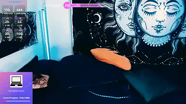 Marieblueeyes online show from March 3, 3:40 pm