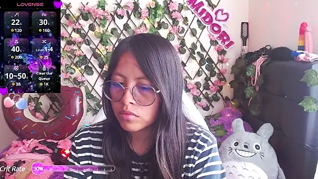 Snapshot of MidoriQuiinn chatting on January 17, 8:44 pm MidoriQuiinn online show from January 17, 8:44 pm