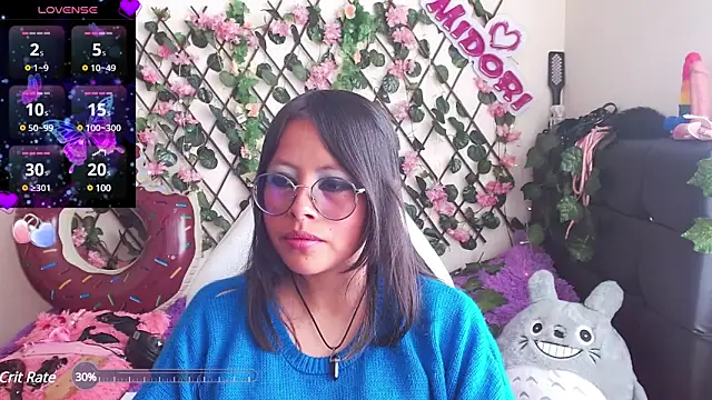 Snapshot of MidoriQuiinn chatting on January 20, 8:07 pm MidoriQuiinn online show from January 20, 8:07 pm