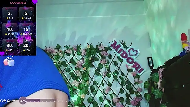 Snapshot of MidoriQuiinn chatting on January 20, 11:10 pm MidoriQuiinn online show from January 20, 11:10 pm