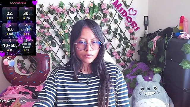 Snapshot of MidoriQuiinn chatting on January 21, 8:11 pm MidoriQuiinn online show from January 21, 8:11 pm