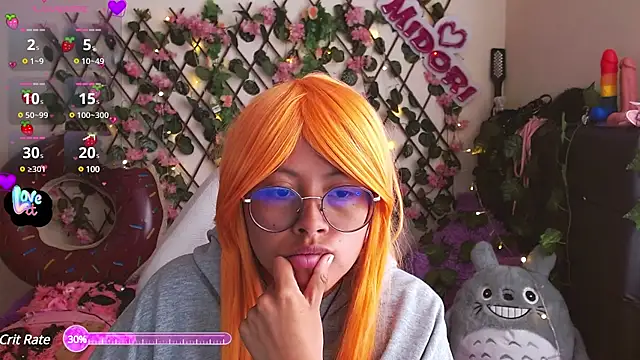 Snapshot of MidoriQuiinn chatting on January 24, 5:11 pm MidoriQuiinn online show from January 24, 5:11 pm