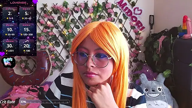 Snapshot of MidoriQuiinn chatting on January 25, 5:08 pm MidoriQuiinn online show from January 25, 5:08 pm