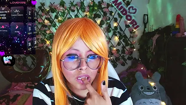 Snapshot of MidoriQuiinn chatting on January 27, 11:11 pm MidoriQuiinn online show from January 27, 11:11 pm