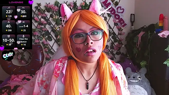 Snapshot of MidoriQuiinn chatting on January 30, 5:28 pm MidoriQuiinn online show from January 30, 5:28 pm