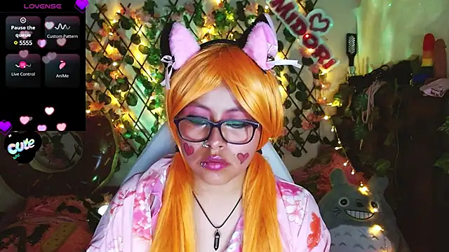 Snapshot of MidoriQuiinn chatting on January 30, 11:34 pm MidoriQuiinn online show from January 30, 11:34 pm