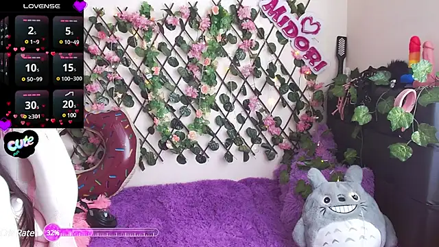 Snapshot of MidoriQuiinn chatting on February 3, 8:57 pm MidoriQuiinn online show from February 3, 8:57 pm