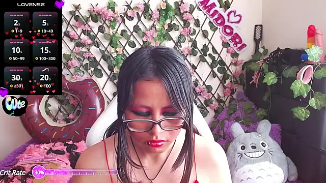 Snapshot of MidoriQuiinn chatting on February 5, 8:14 pm MidoriQuiinn online show from February 5, 8:14 pm