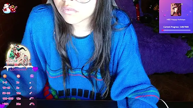 Snapshot of MidoriQuiinn chatting on December 16, 10:09 am MidoriQuiinn online show from December 16, 10:09 am