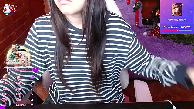 Snapshot of MidoriQuiinn chatting on December 22, 2:25 pm MidoriQuiinn online show from December 22, 2:25 pm