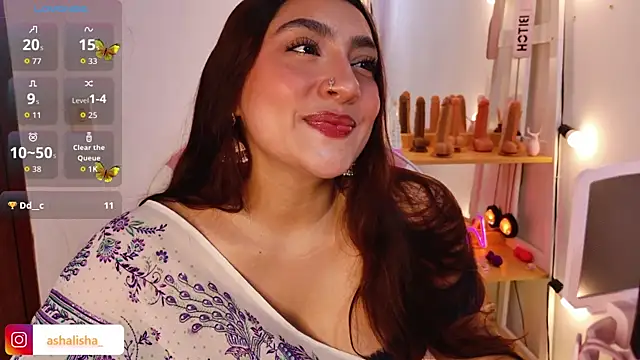 ashalisha online show from November 24, 1:00 pm