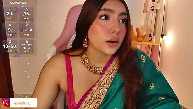 ashalisha online show from March 23, 1:26 pm