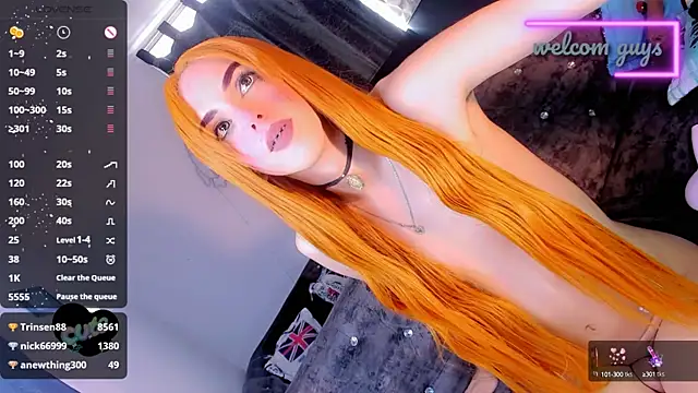 MelanyAlejandra online show from February 18, 1:55 pm